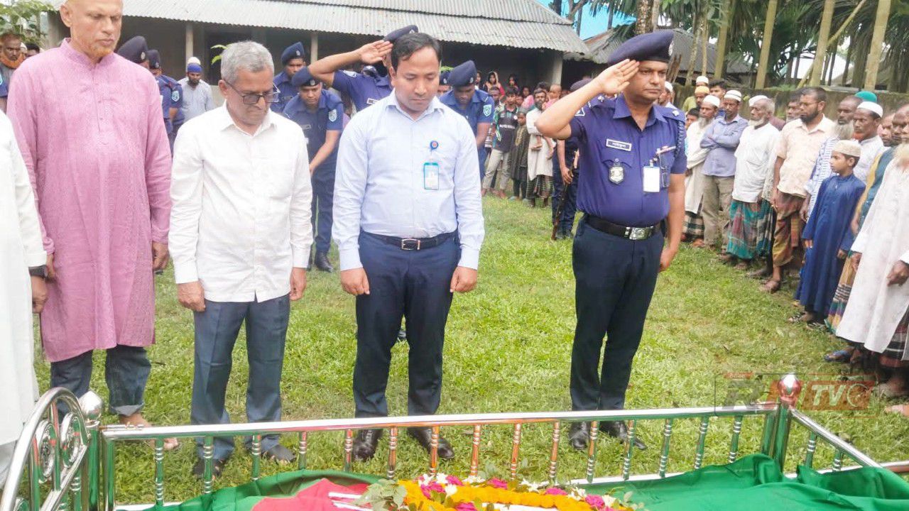 দিনাজপুর বীরগঞ্জে চিরনিদ্রায় শায়িত হলেন বীর মুক্তিযোদ্ধা মোফাজ্জাল হোসেন
