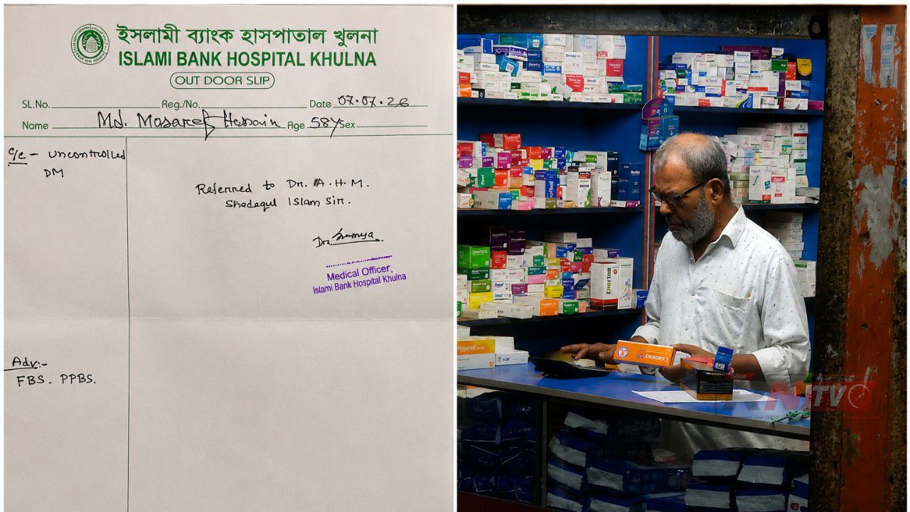 দিঘলিয়ায় ভুল ও মেয়াদোত্তীর্ণ ওষুধ বিক্রির অভিযোগে ফার্মেসিকে ঘিরে ক্ষোভ, অসুস্থ রোগী