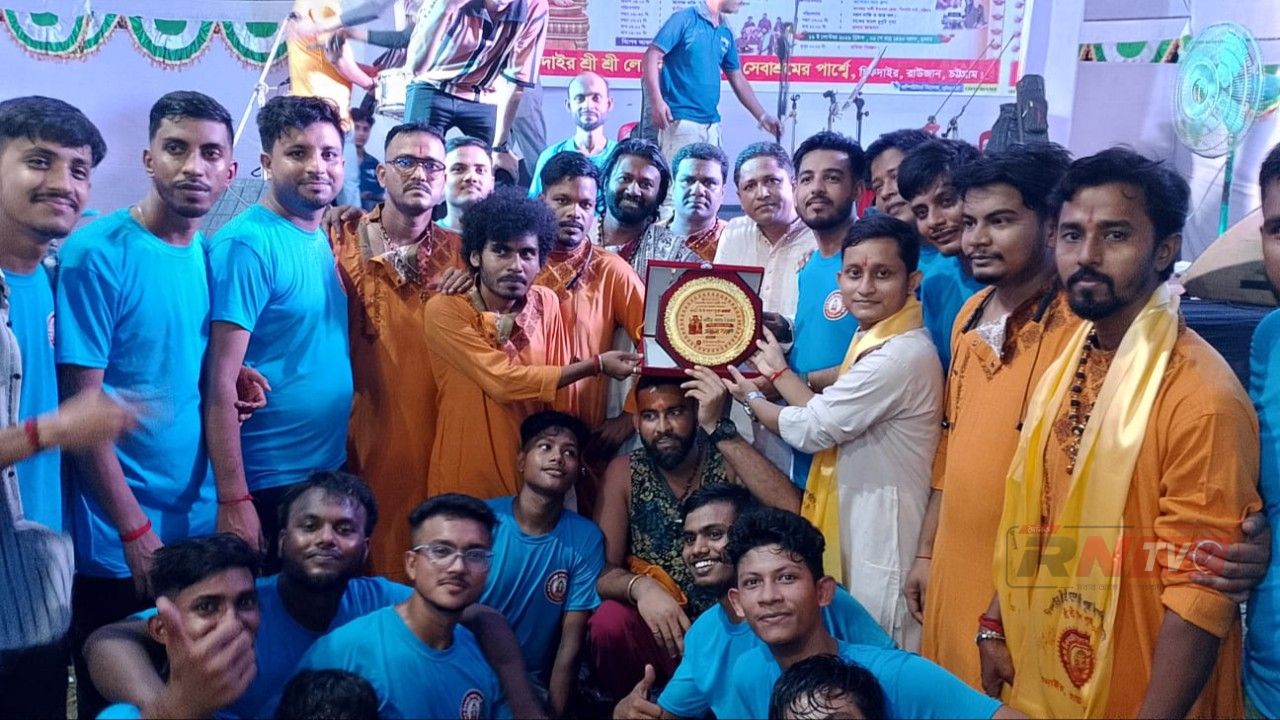  রাউজানে সার্বজনীন ঐতিহ্যের এক যুগ পূর্তিতে শ্রীশ্রী গণেশ পূজা